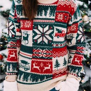 Kiel James Patrick Christmas Cozy Cabin Griswold Sweater